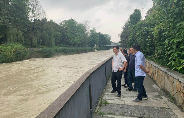 干河水流暴涨，及时启动应急响应，筑牢安全防线